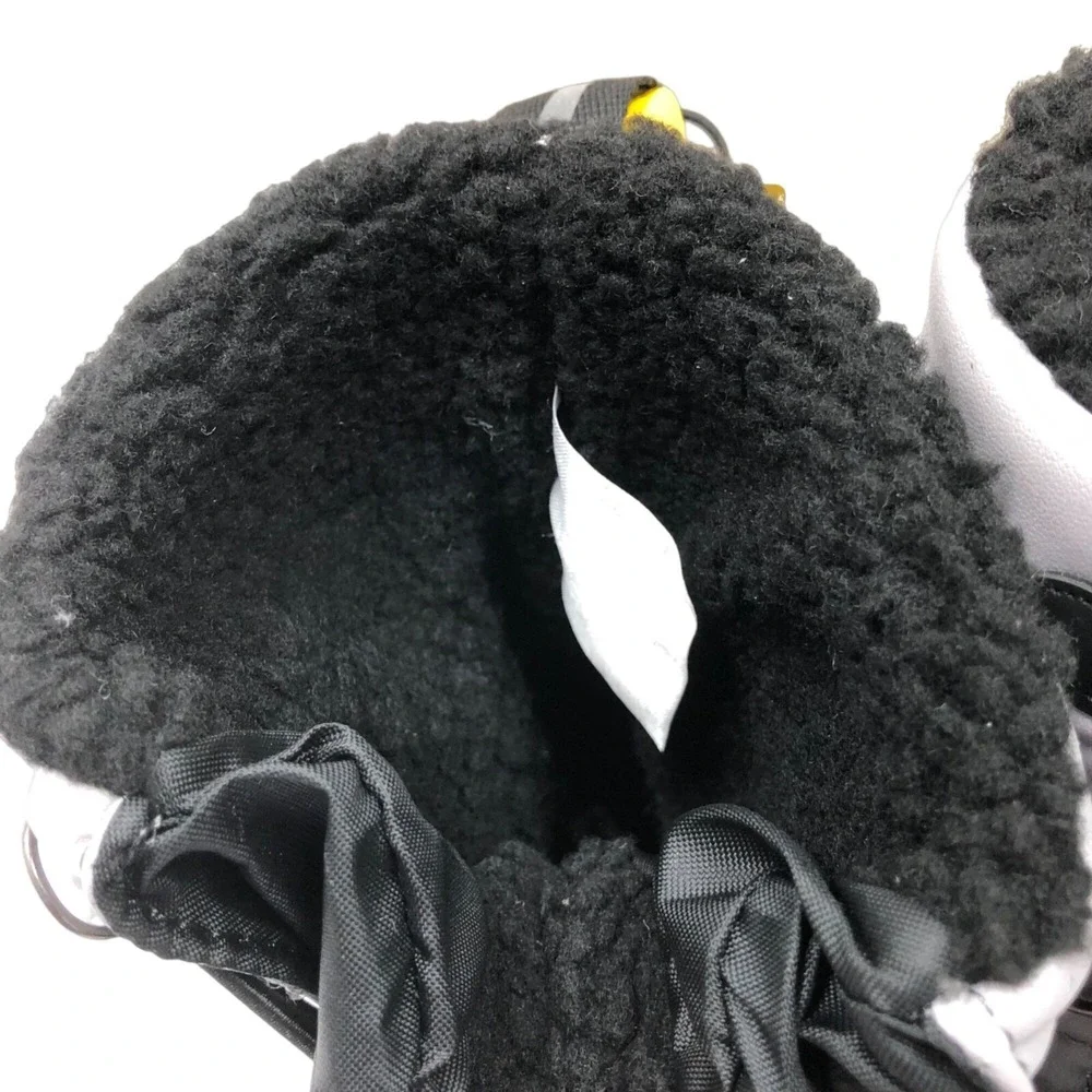 MEMBERS MARK BOYS WINTER FAUR FUR LINED BOOTS 11/12 NEW WITH TAG